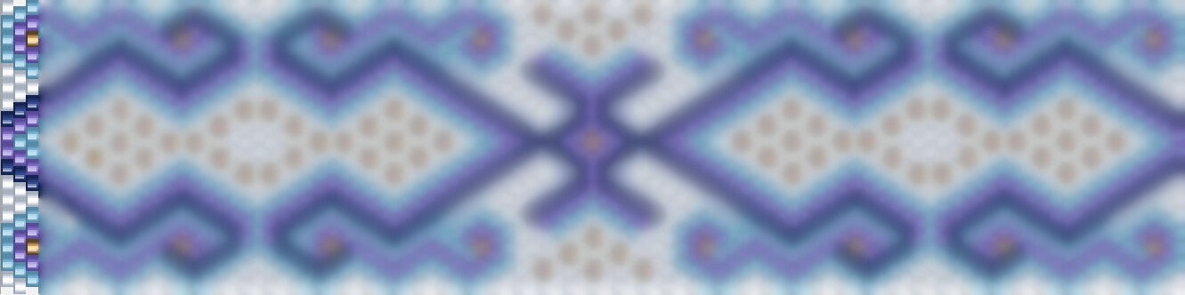 Perlenkette häkeln Mustervorlage