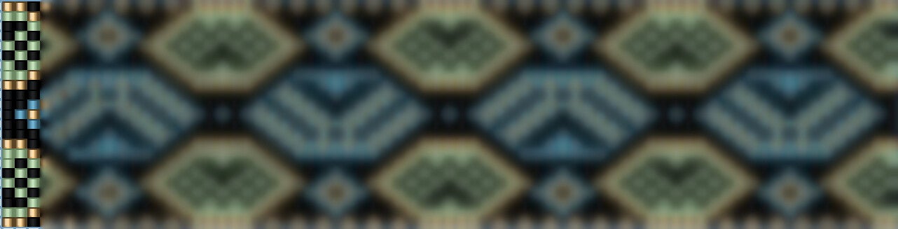 Armbänder aus Perlen weben Mustervorlage Download