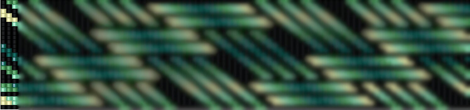 Armbänder aus Perlen weben Mustervorlage Download