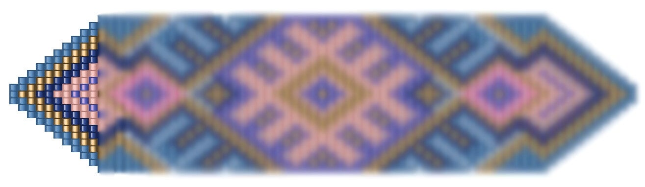 Armbänder aus Perlen weben Mustervorlage Download