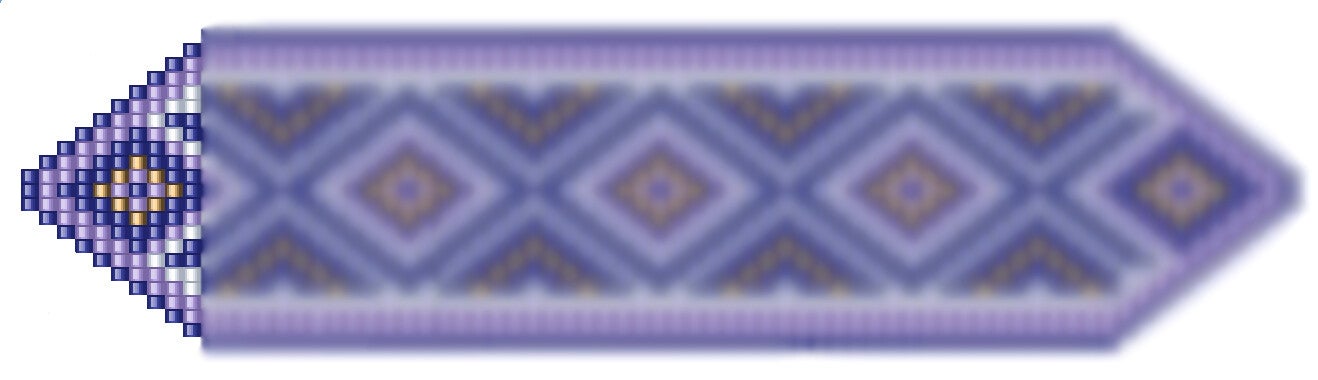 Armbänder aus Perlen weben Mustervorlage Download