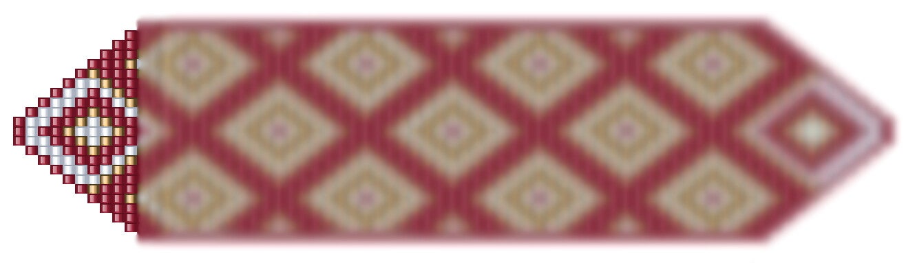 Armbänder aus Perlen weben Mustervorlage Download