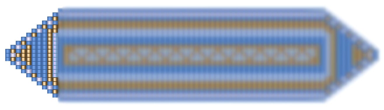 Armbänder aus Perlen weben Mustervorlage Download