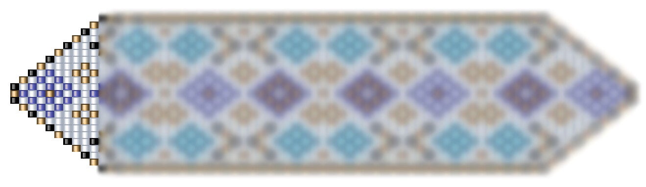 Armbänder aus Perlen weben Mustervorlage Download