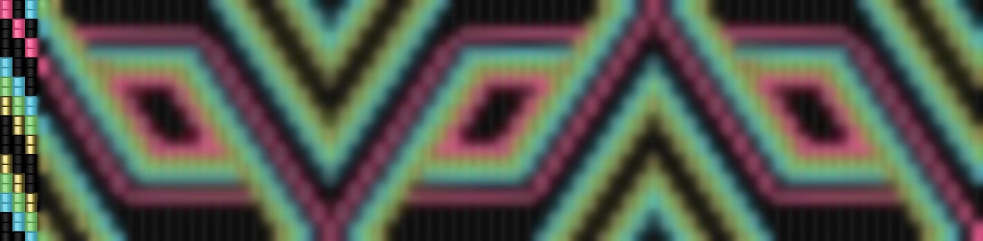 Armbänder aus Perlen weben Mustervorlage Download