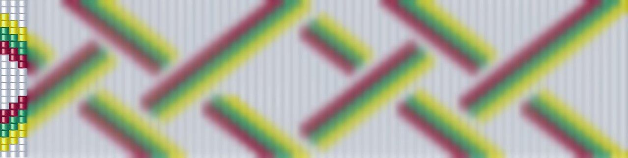 Armbänder aus Perlen weben Mustervorlage Download