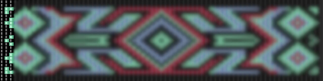 Armbänder aus Perlen weben Mustervorlage Download