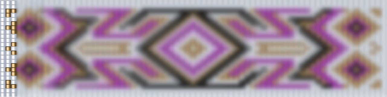 Armbänder aus Perlen weben Mustervorlage Download