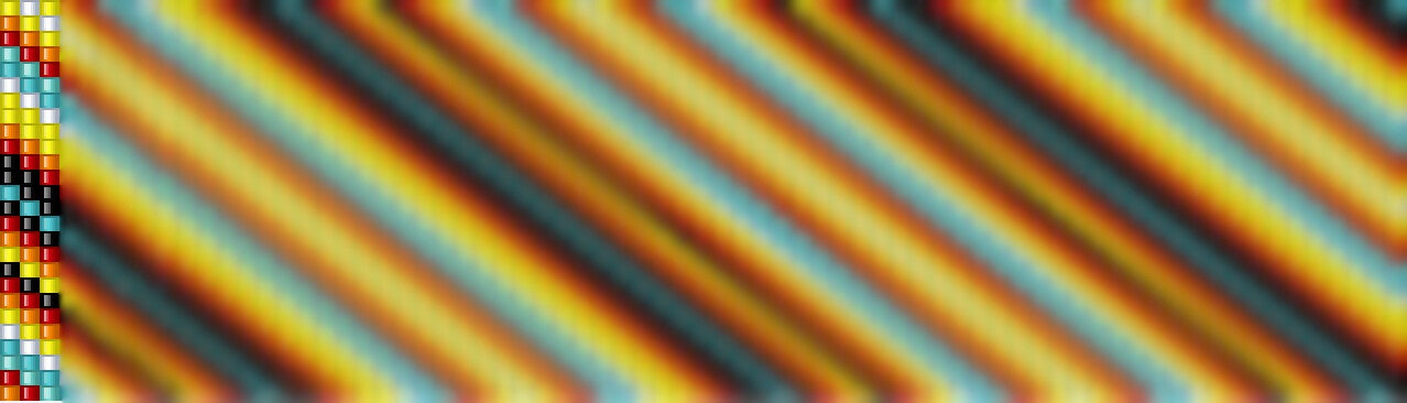 Armbänder aus Perlen weben Mustervorlage Download