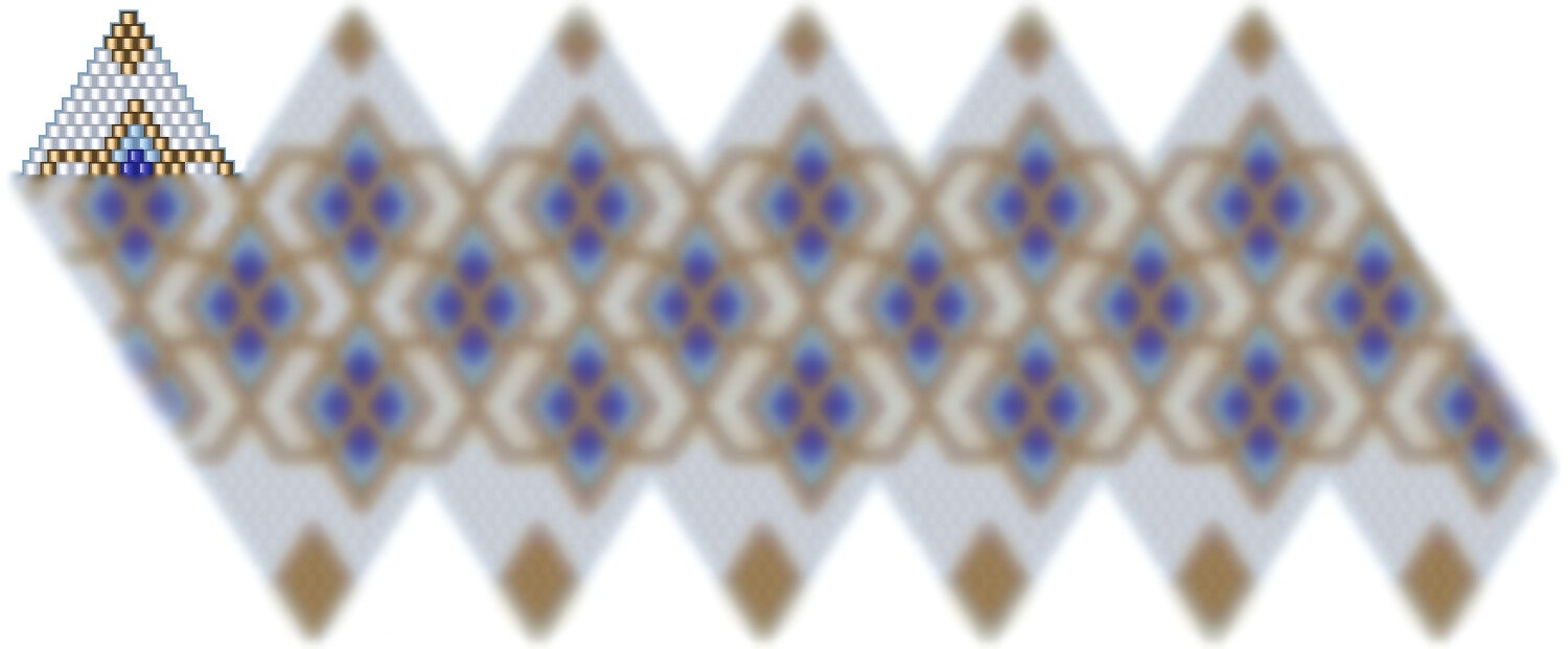 Weihnachtskugel aus Perlen häkel Mustervorlage