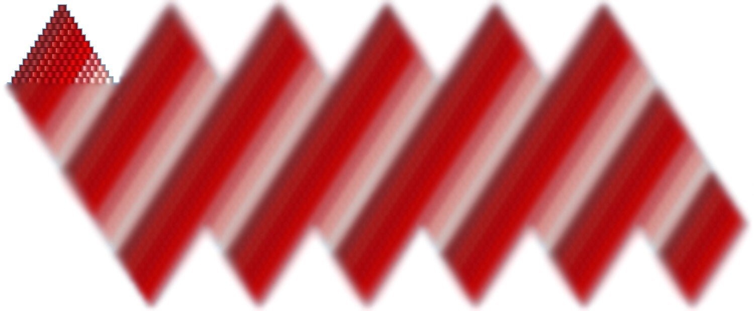 Weihnachtskugel aus Perlen häkel Mustervorlage