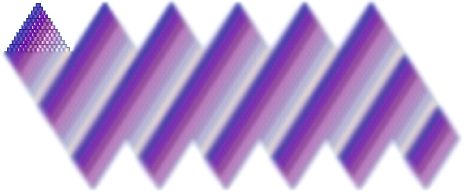 Weihnachtskugel aus Perlen häkel Mustervorlage