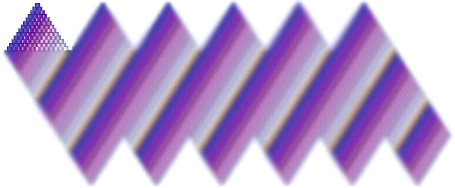 Weihnachtskugel aus Perlen häkel Mustervorlage