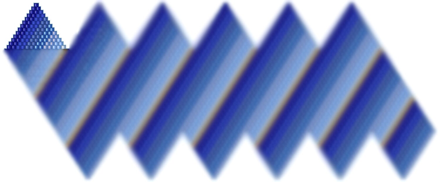 Weihnachtskugel aus Perlen häkel Mustervorlage