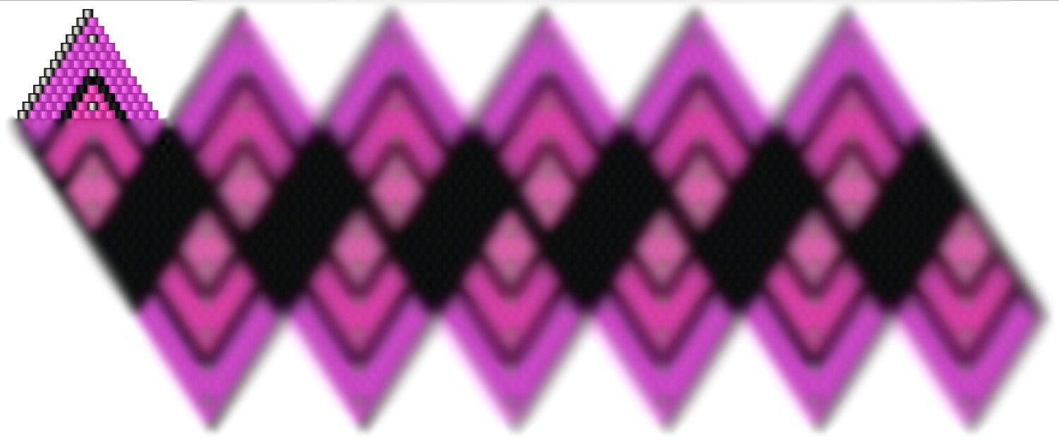 Weihnachtskugel aus Perlen häkel Mustervorlage