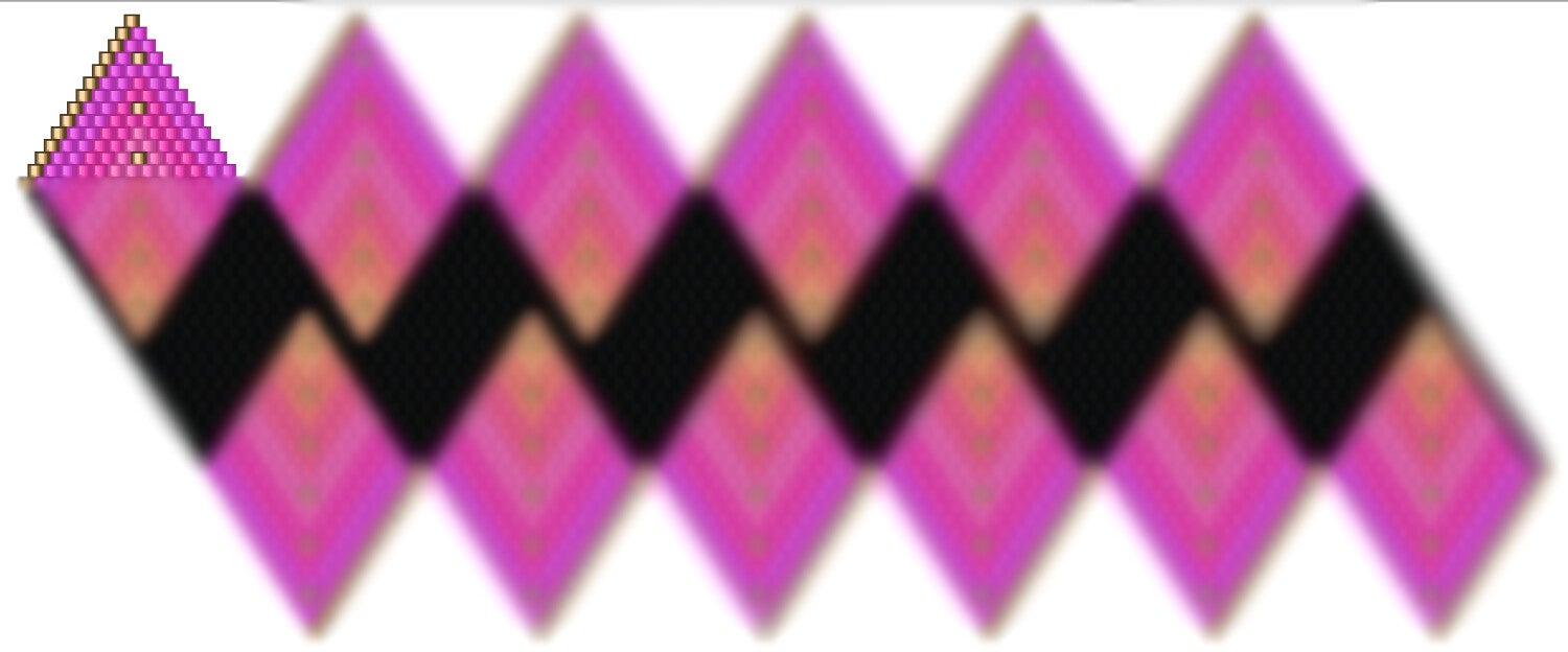 Weihnachtskugel aus Perlen häkel Mustervorlage