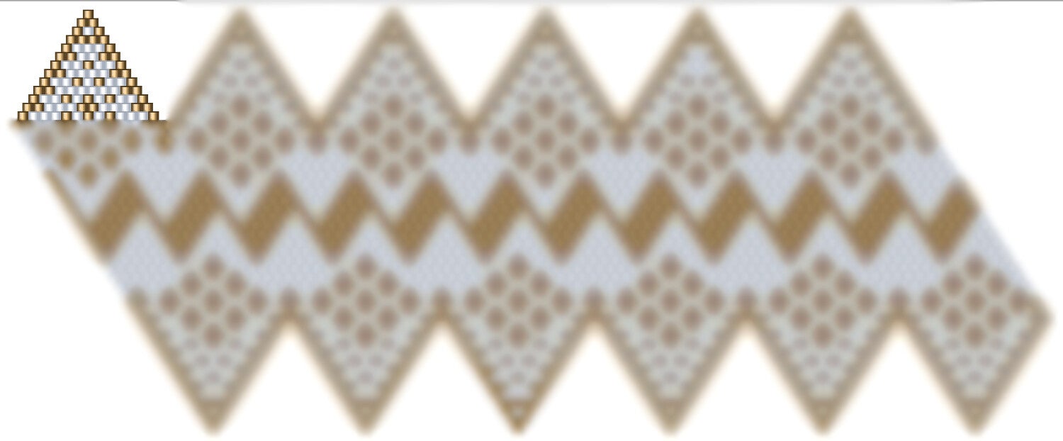 Weihnachtskugel aus Perlen häkel Mustervorlage