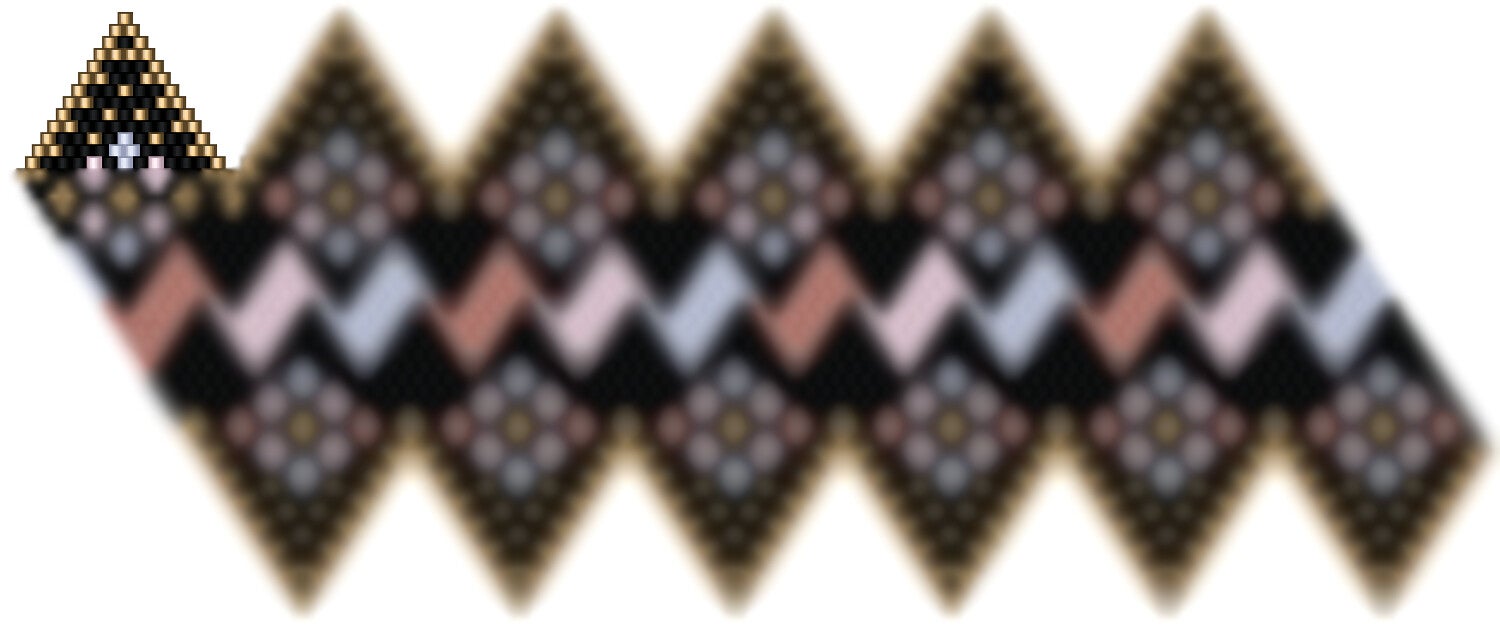 Weihnachtskugel aus Perlen häkel Mustervorlage