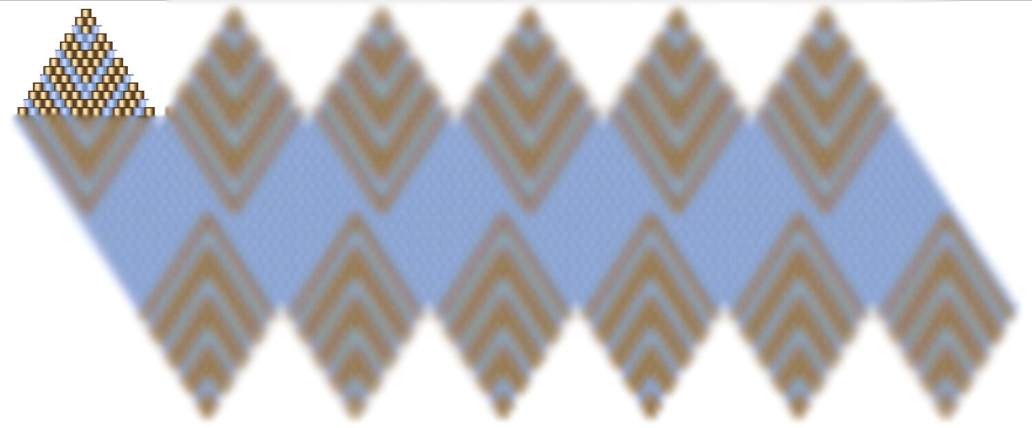 Weihnachtskugel aus Perlen häkel Mustervorlage