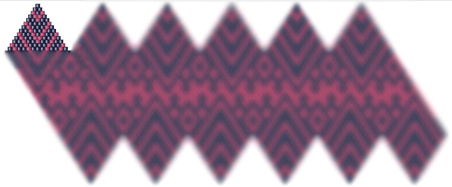 Weihnachtskugel aus Perlen häkel Mustervorlage