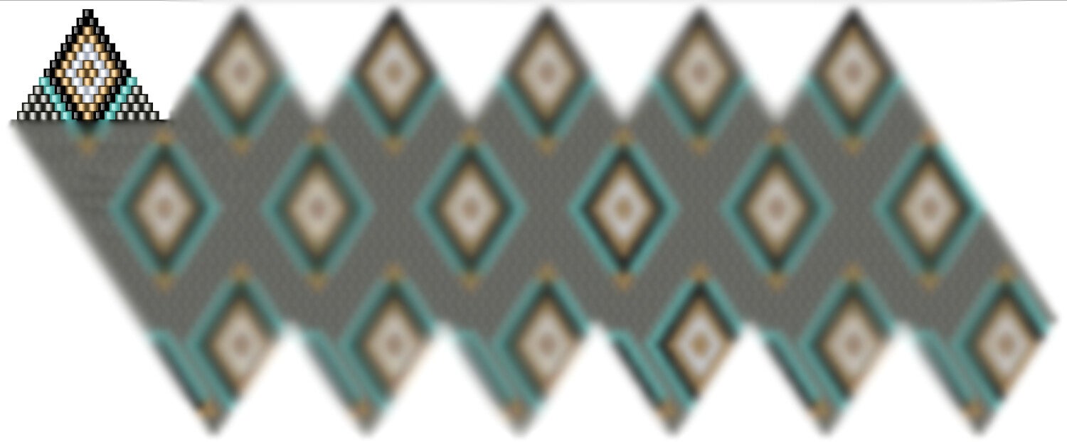 Weihnachtskugel aus Perlen häkel Mustervorlage