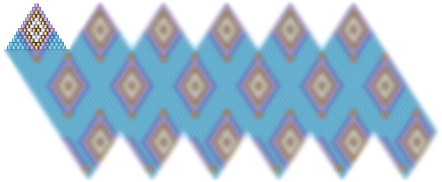 Weihnachtskugel aus Perlen häkel Mustervorlage