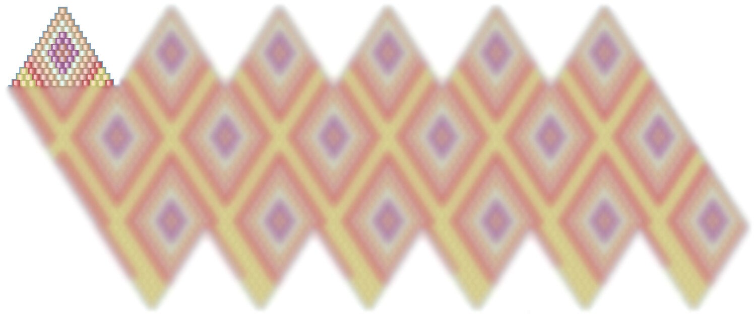 Weihnachtskugel aus Perlen häkel Mustervorlage