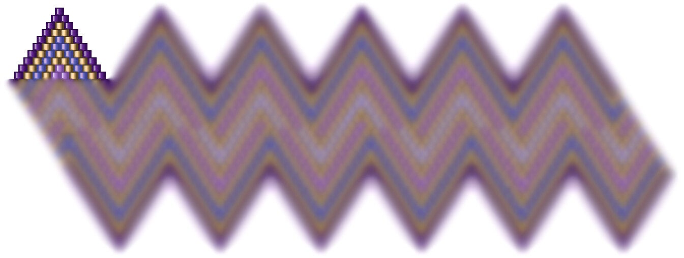 Weihnachtskugel aus Perlen häkel Mustervorlage