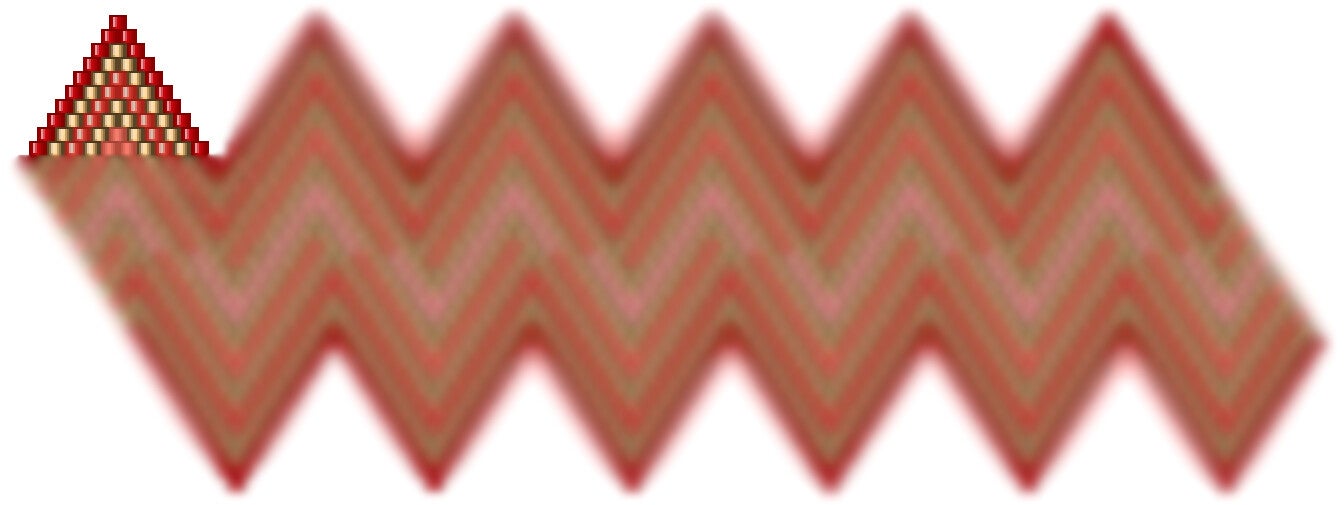 Weihnachtskugel aus Perlen häkel Mustervorlage