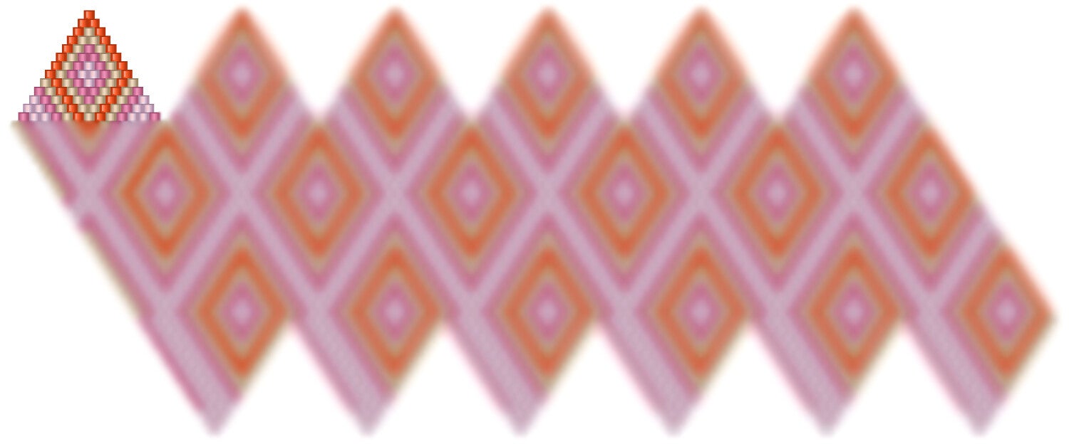 Weihnachtskugel aus Perlen häkel Mustervorlage