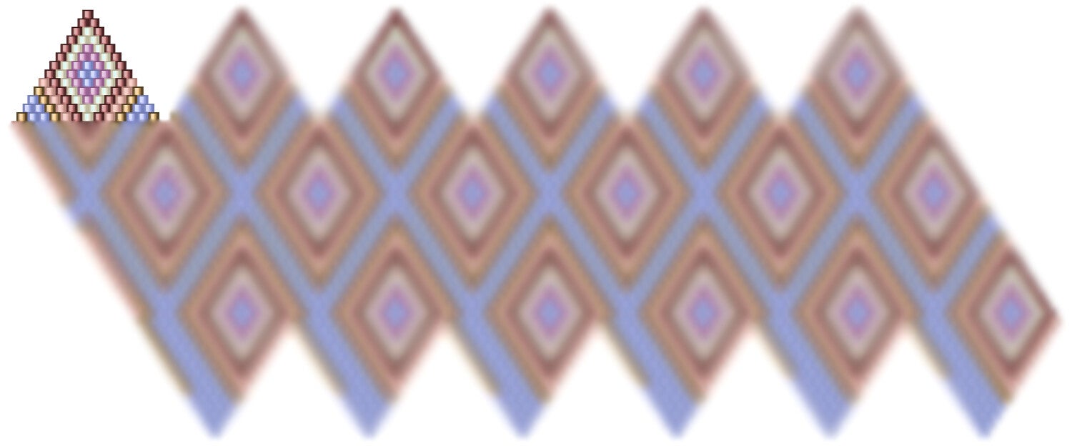 Weihnachtskugel aus Perlen häkel Mustervorlage