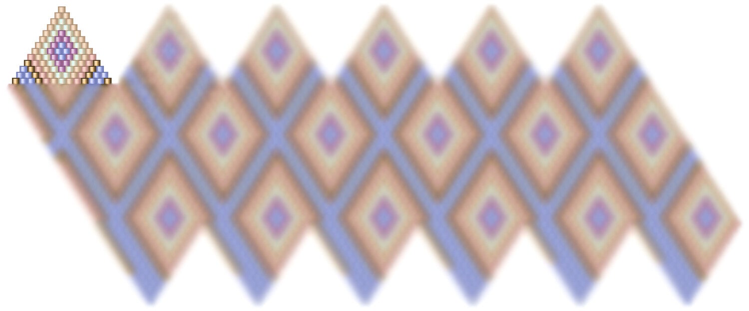 Weihnachtskugel aus Perlen häkel Mustervorlage