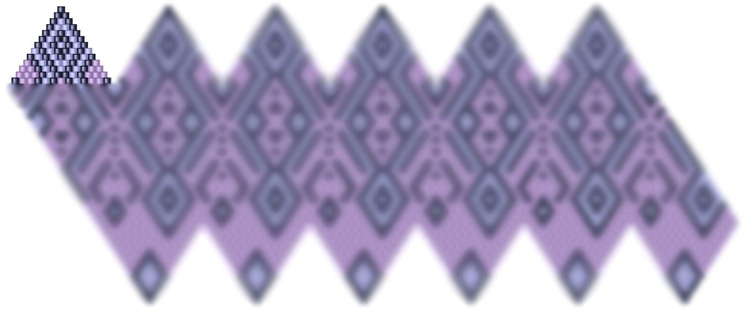 Weihnachtskugel aus Perlen häkel Mustervorlage