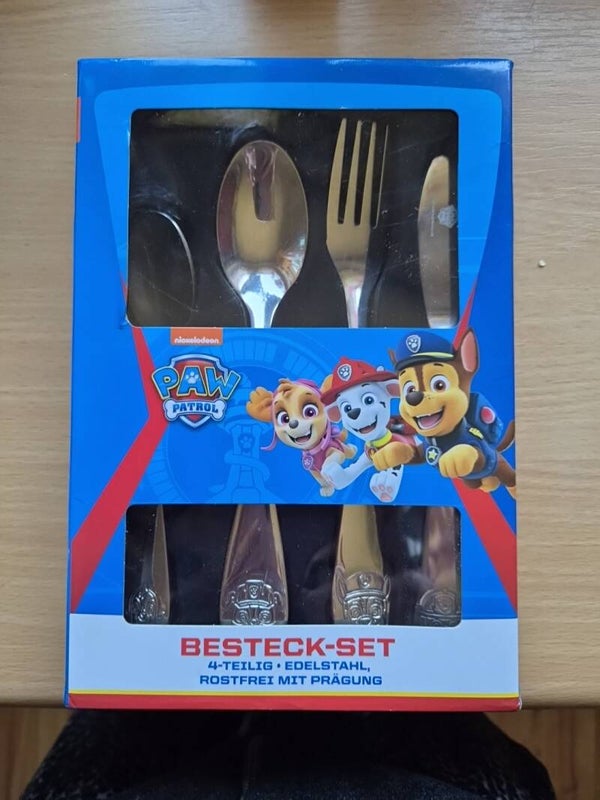 Kinderbesteck Paw Patrol