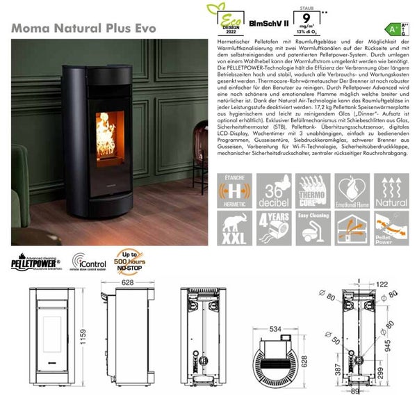 Moma Natural Plus EVO Kanalisierbar