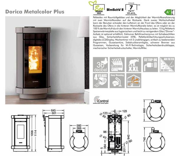 Dorica Metalcolor Plus Kanalisierbar
