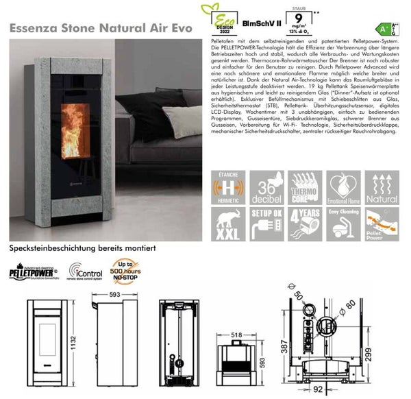 Essenza Natural Stone Air EVO