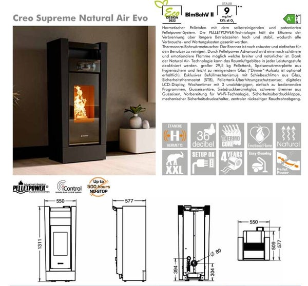 Creo Supreme Natural Air EVO