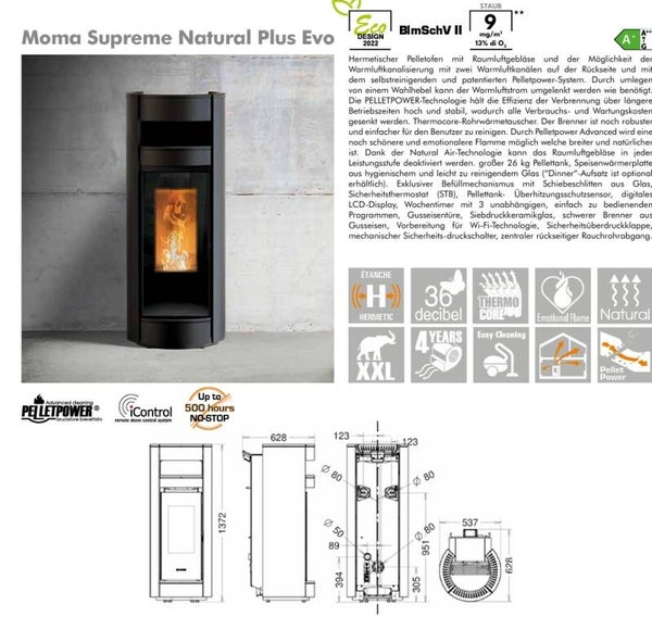 Moma Supreme Natural Plus EVO Kanalisierbar
