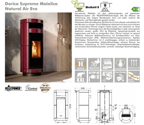 Dorica Supreme Maiolica Natural Air EVO