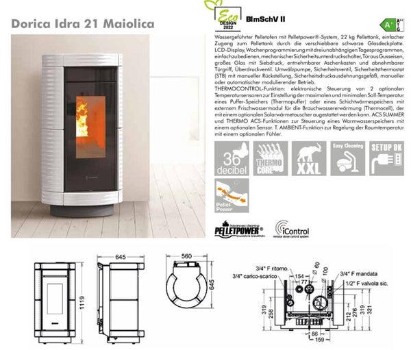 Dorica Idra 21 Maiolica