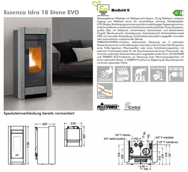 Essenza Idra 18 Stone EVO
