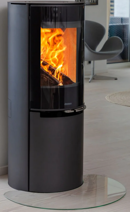 Hybridofen Aduro H4 Lux, Farbe Schwarz