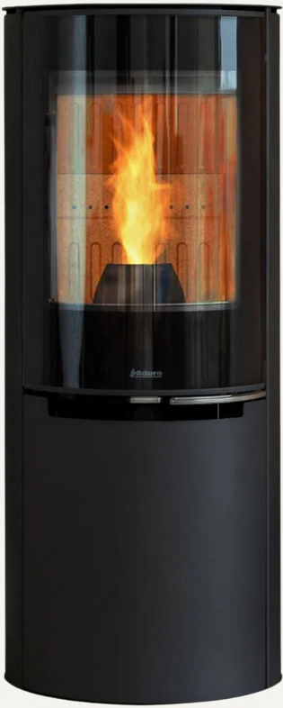 Hybridofen Aduro H4 Lux, Farbe Schwarz