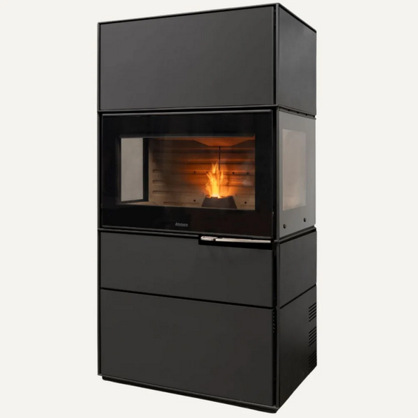 Hybridofen Aduro H6 Lux, Basismodell, Farbe Schwarz