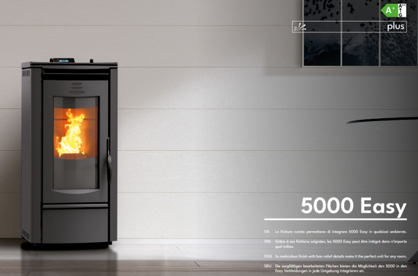 Thermorossi Pellet Ofen 5000 TCOM Kanalisierbar