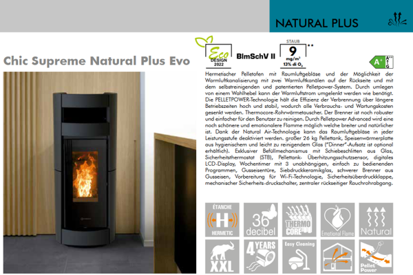 Chic Supreme Natural Plus EVO Kanalisierbar