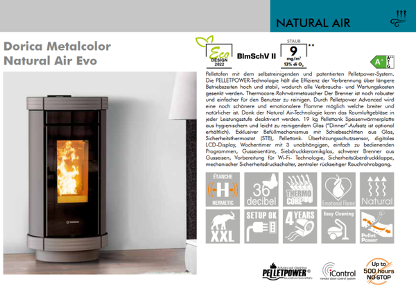 Dorica Metalcolor Natural Air EVO