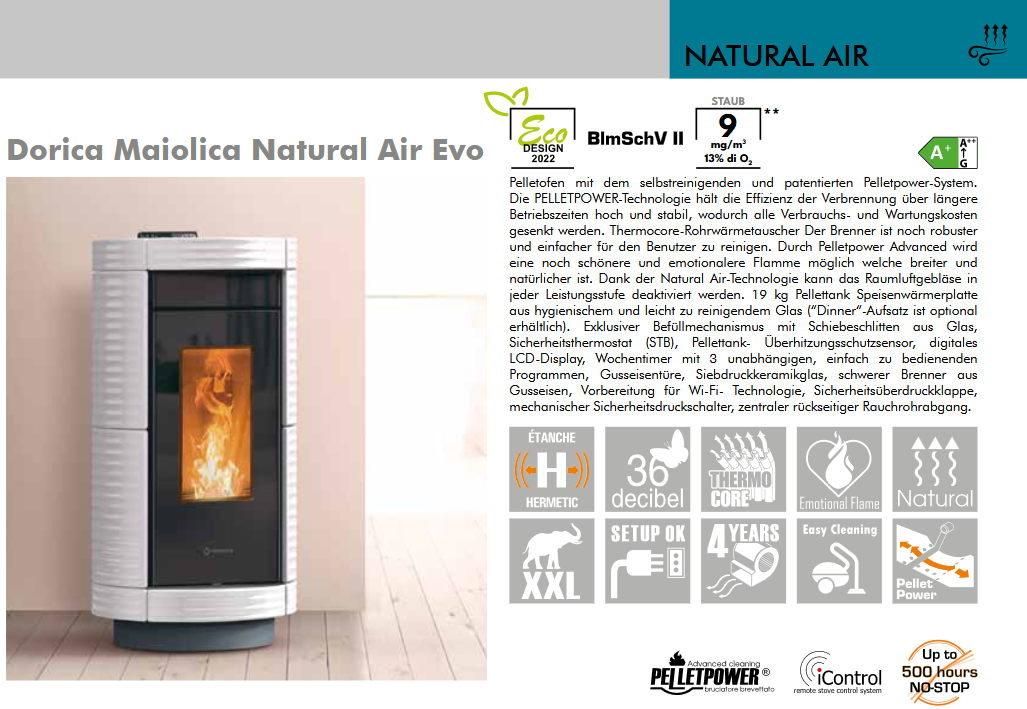 Dorica Maiolica Natural Air EVO