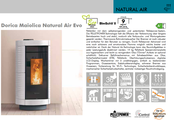 Dorica Maiolica Natural Air EVO